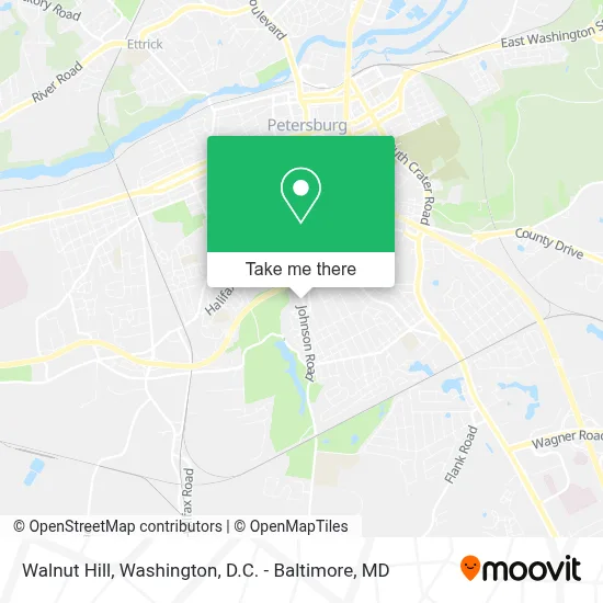 Walnut Hill map