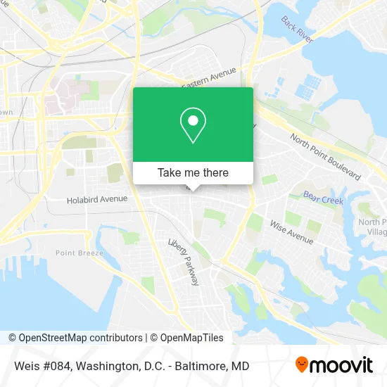Weis #084 map