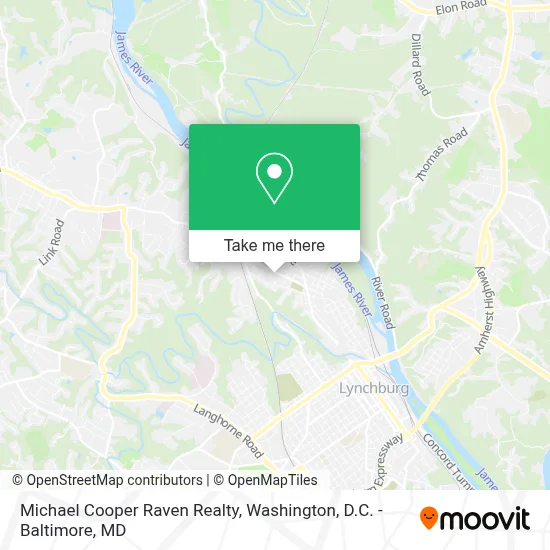 Michael Cooper Raven Realty map