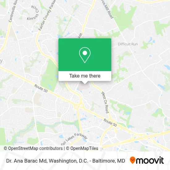 Dr. Ana Barac Md map