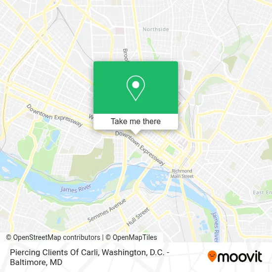 Piercing Clients Of Carli map