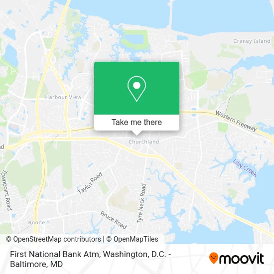 First National Bank Atm map