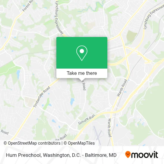 Hum Preschool map