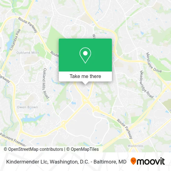 Kindermender Llc map