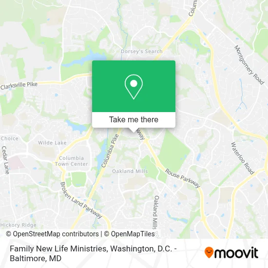 Family New Life Ministries map