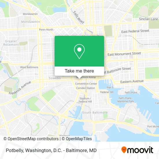 Potbelly map