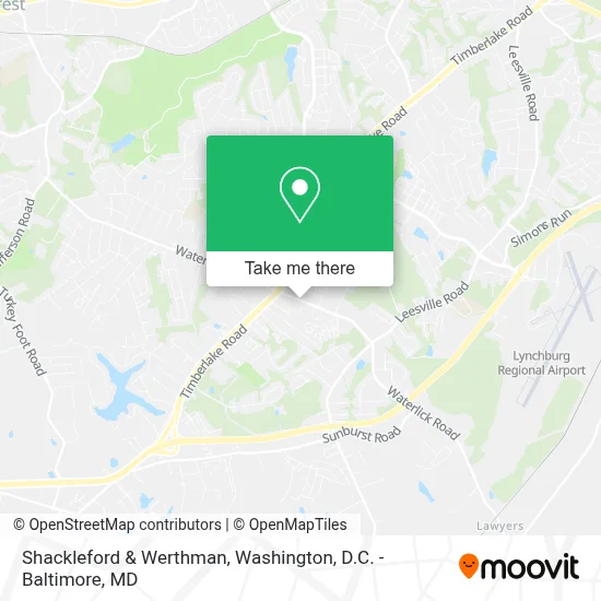 Shackleford & Werthman map