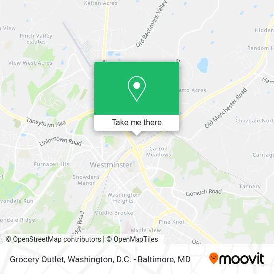 Grocery Outlet map