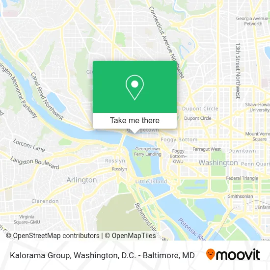 Kalorama Group map