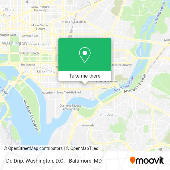 Dc Drip map