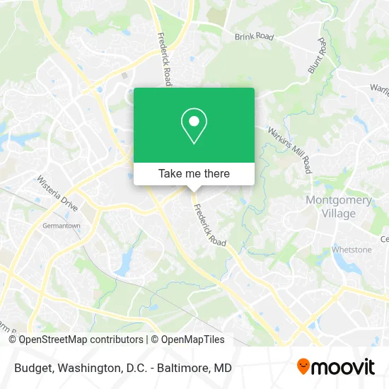 Budget map