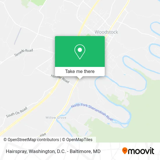 Hairspray map