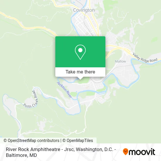 River Rock Amphitheatre - Jrsc map