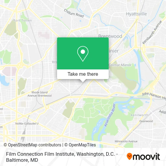 Film Connection Film Institute map