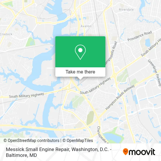 Messick Small Engine Repair map