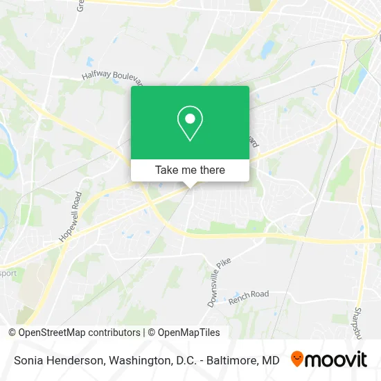 Sonia Henderson map