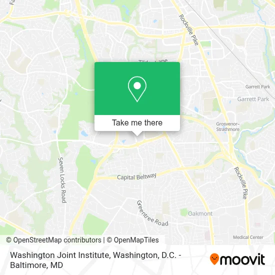 Washington Joint Institute map