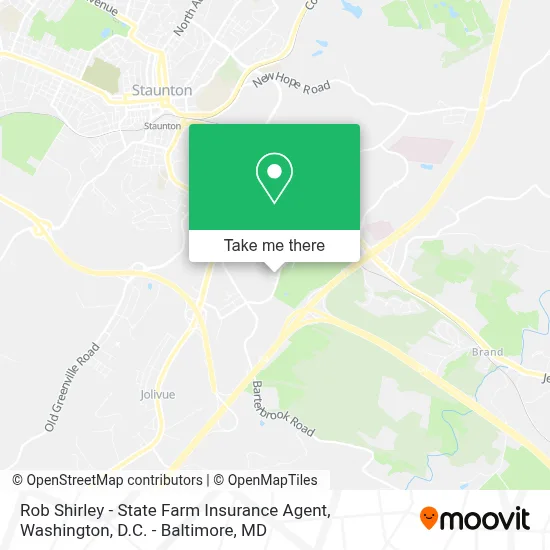 Rob Shirley - State Farm Insurance Agent map