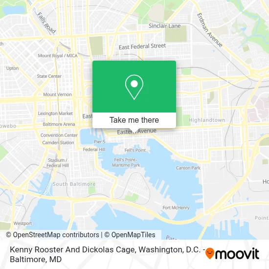 Kenny Rooster And Dickolas Cage map