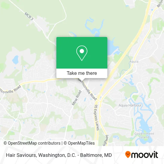 Hair Saviours map