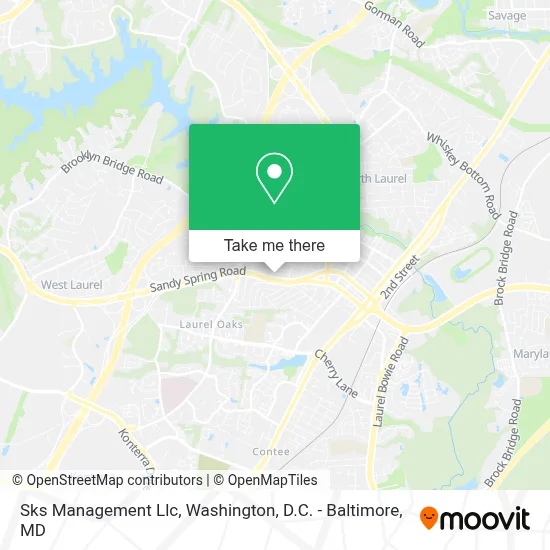 Sks Management Llc map