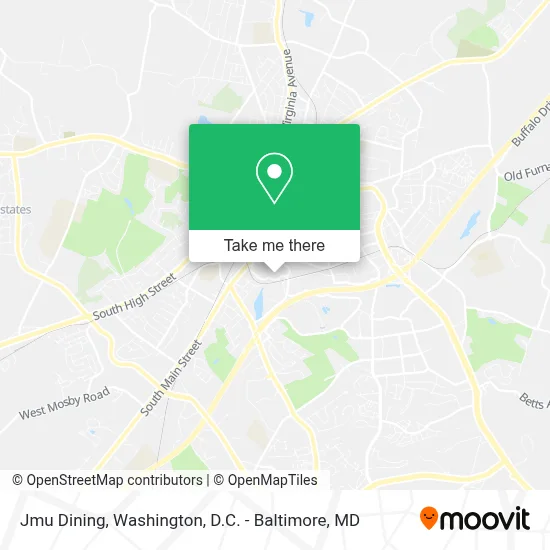 Jmu Dining map