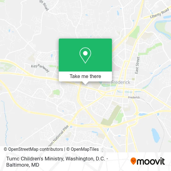 Tumc Children's Ministry map