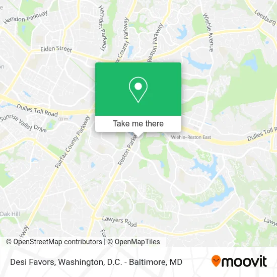 Desi Favors map