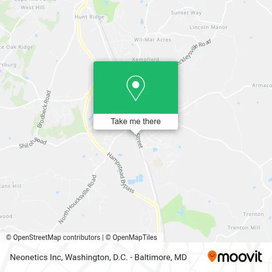Neonetics Inc map