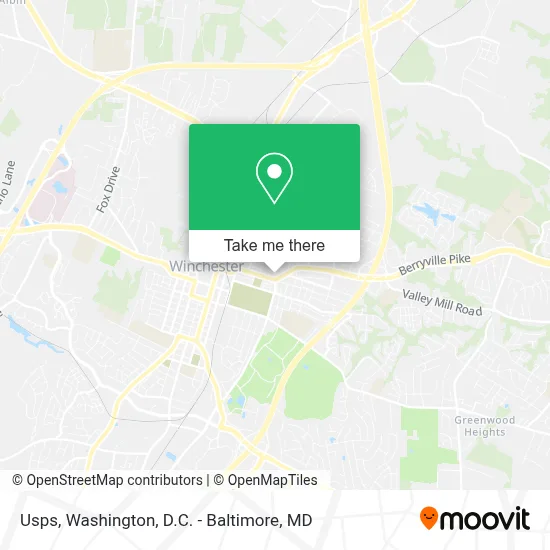 Usps map