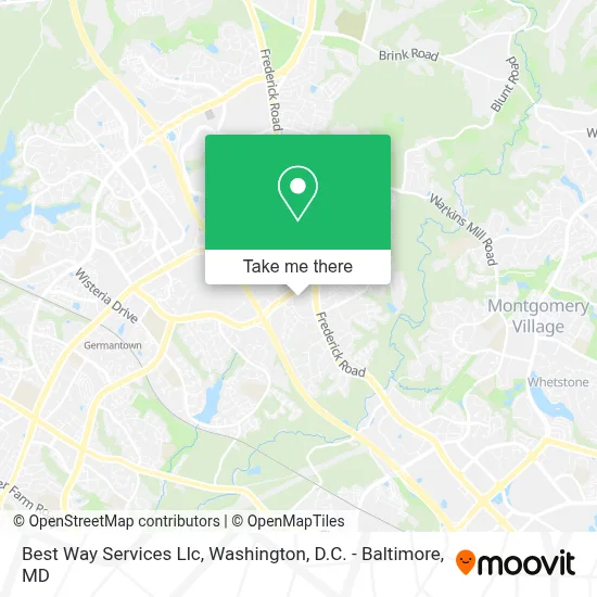 Best Way Services Llc map