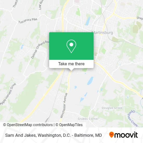 Sam And Jakes map