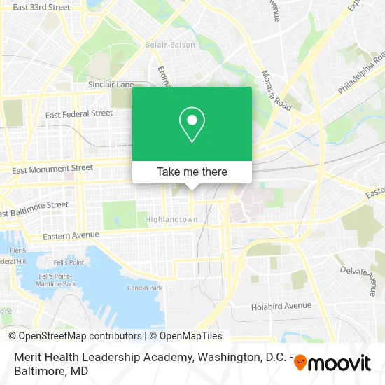 Merit Health Leadership Academy map