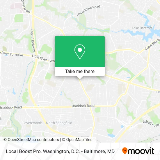 Local Boost Pro map