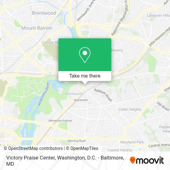 Victory Praise Center map