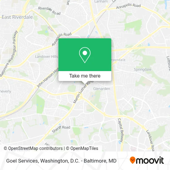 Goel Services map