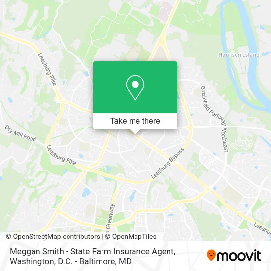 Meggan Smith - State Farm Insurance Agent map