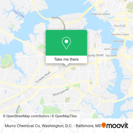 Murro Chemical Co map