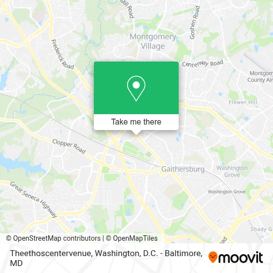Theethoscentervenue map