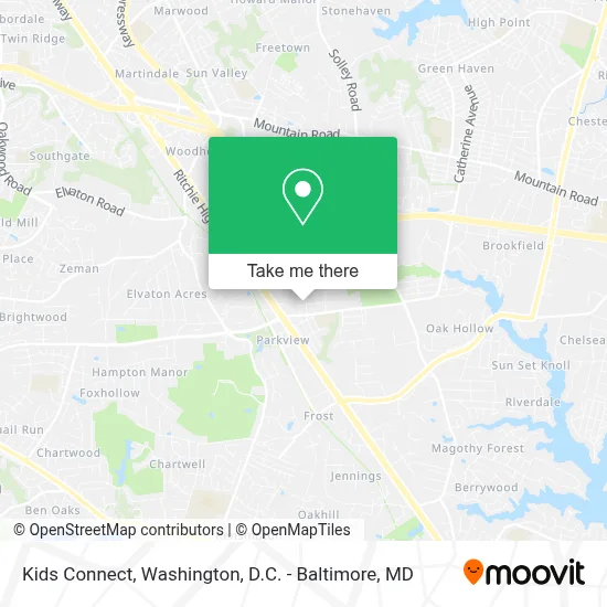 Kids Connect map