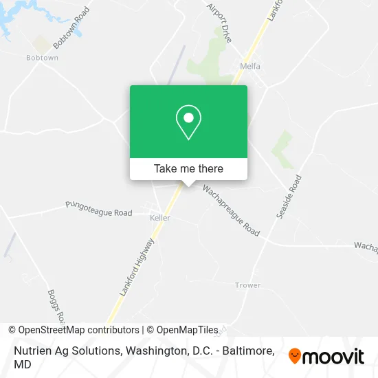 Nutrien Ag Solutions map