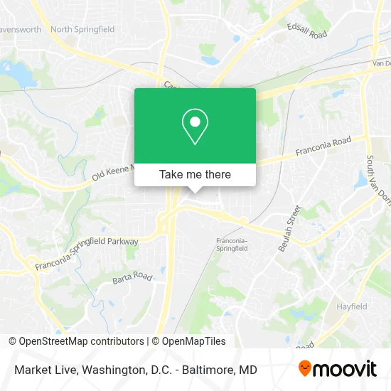 Market Live map