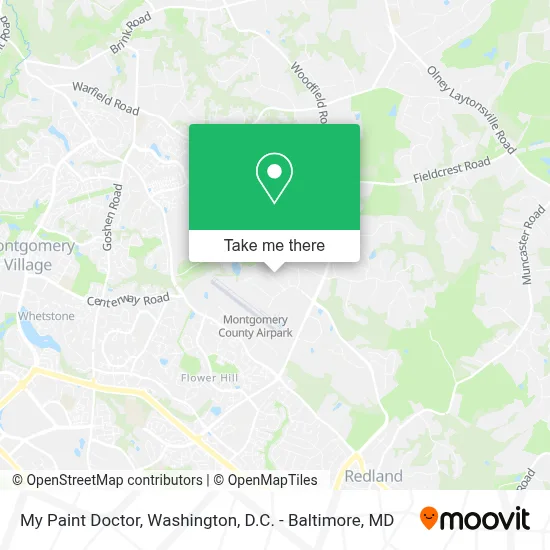 My Paint Doctor map
