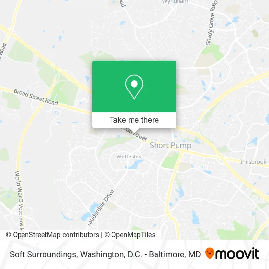 Soft Surroundings map