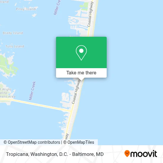 Tropicana map
