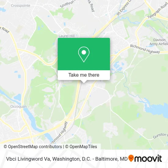 Vbci Livingword Va map