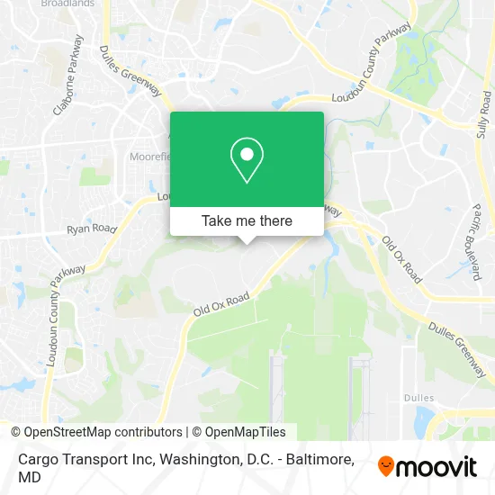 Cargo Transport Inc map