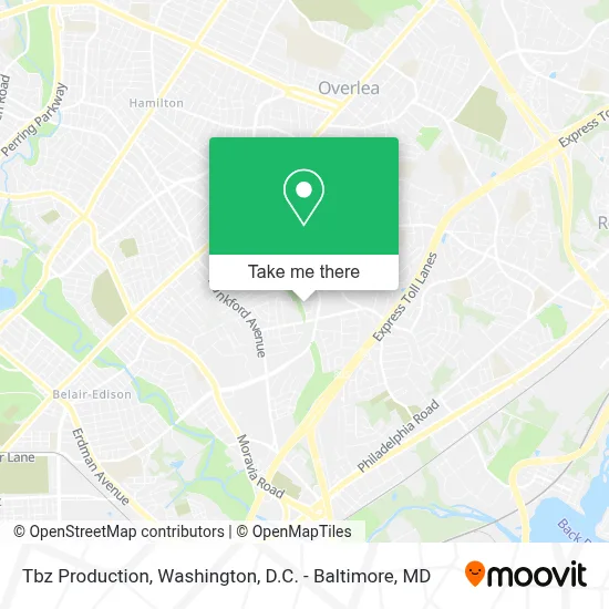 Tbz Production map