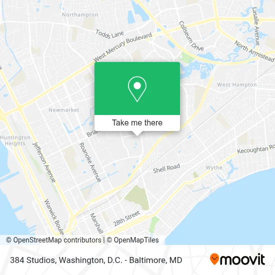 384 Studios map