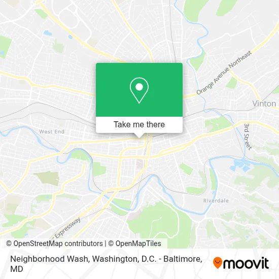 Neighborhood Wash map